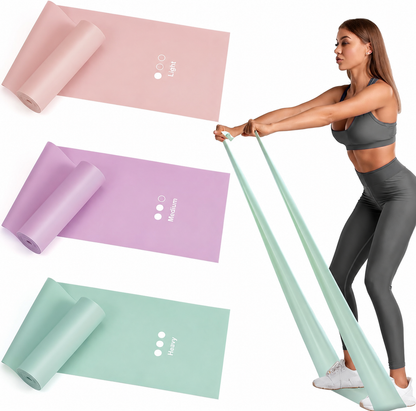 Resistance Bands for Working Out,   Stretch Bands for Pilates