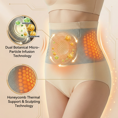 👨‍⚕️🩷GFOUK®Moringa & Berberine 4-in-1 Microparticle Sculpting & Fat-Burning Shorts