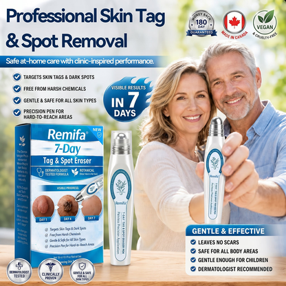 Remifa® 7-𝐷𝑎𝑦 𝗧𝐚𝐠 & 𝗦𝗽𝐨𝐭 𝐄𝐫𝒂𝒔𝒆𝒓🪄(Zero Pain, Zero 𝐒𝐜𝐚𝒓𝒔 Rollerball)⭐