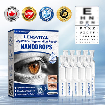 🇨🇦👨‍⚕️✅DR.Fachmer® LensVital Crystalline Degeneration Repair NanoDrops