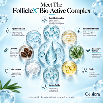 Celsiora® FollicleX™ Advanced Hair Density Serum