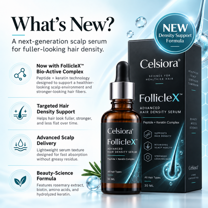 Celsiora® FollicleX™ Advanced Hair Density Serum