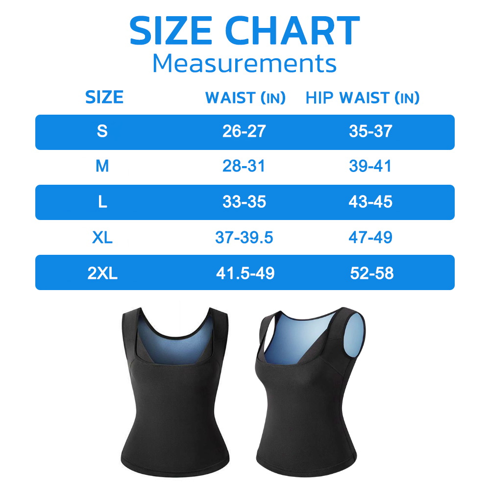 IONICWAIST Tourmaline Posturecorrect PlusSize Vest